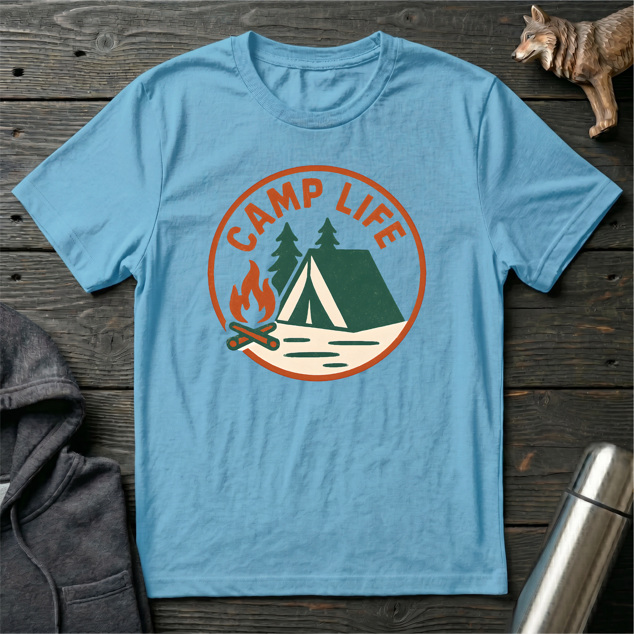 Camp Life Badge T-Shirt