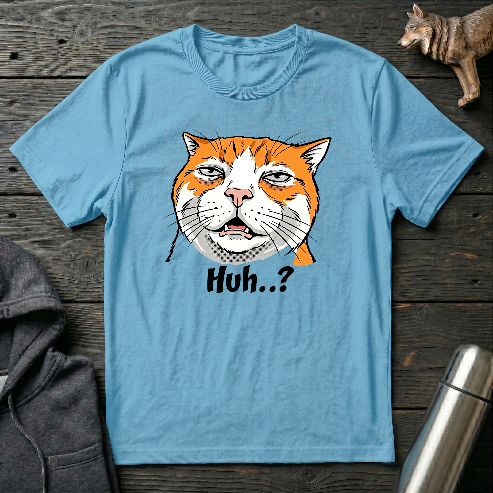 Huh Cat T-Shirt