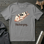 Recharging Pig T-Shirt