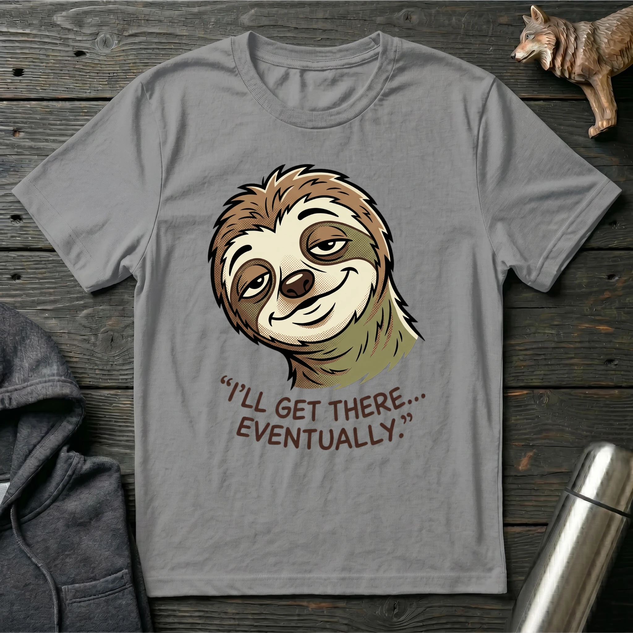 I’ll Get There… Eventually Sloth no.1 T-Shirt