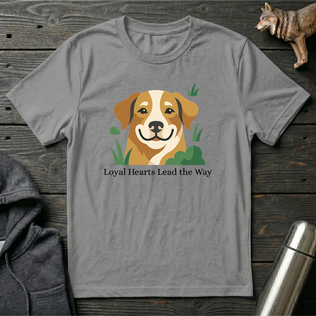 Loyal Hearts Lead the Way Dog T-Shirt