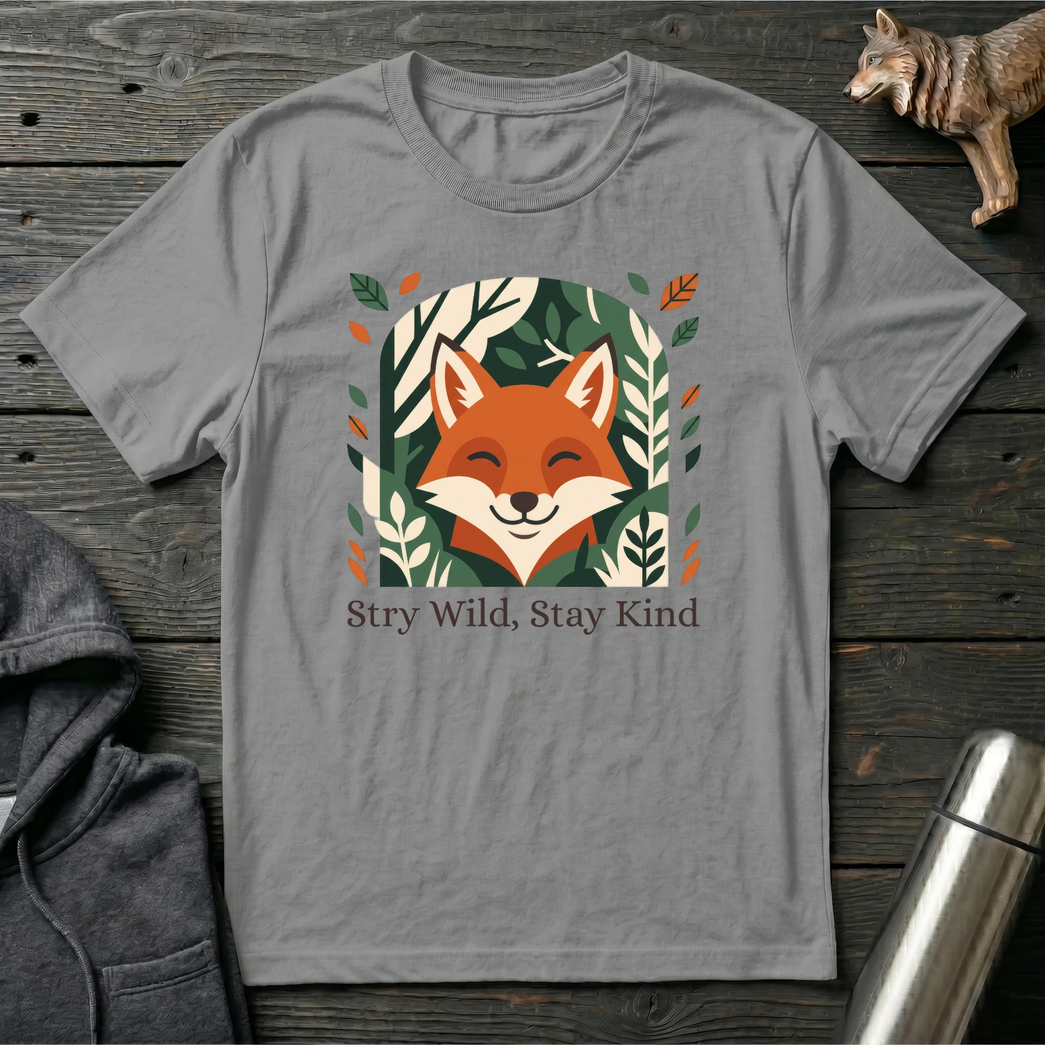 Stay Wild, Stay Kind Fox T-Shirt