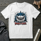 Born to Bite Front Shark T-Shirt