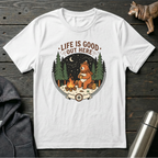 Life is Good Out Here Bear T-Shirt