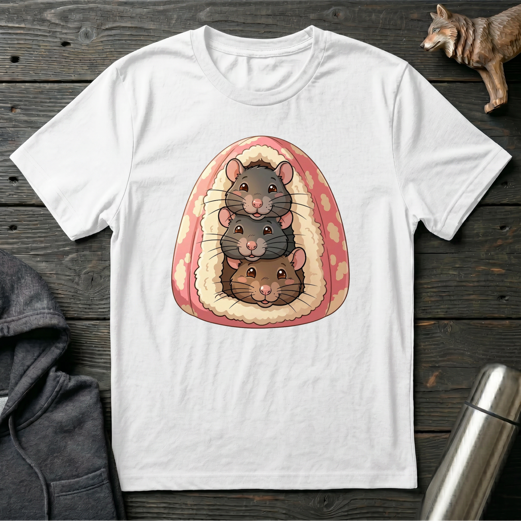Three Mice in the Tent T-Shirt