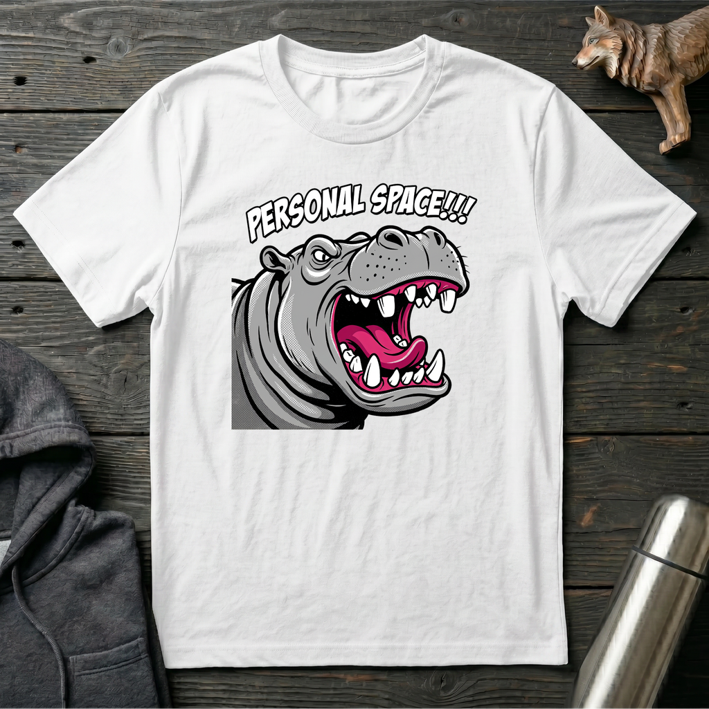 Personal Space Hippopotamus T-Shirt