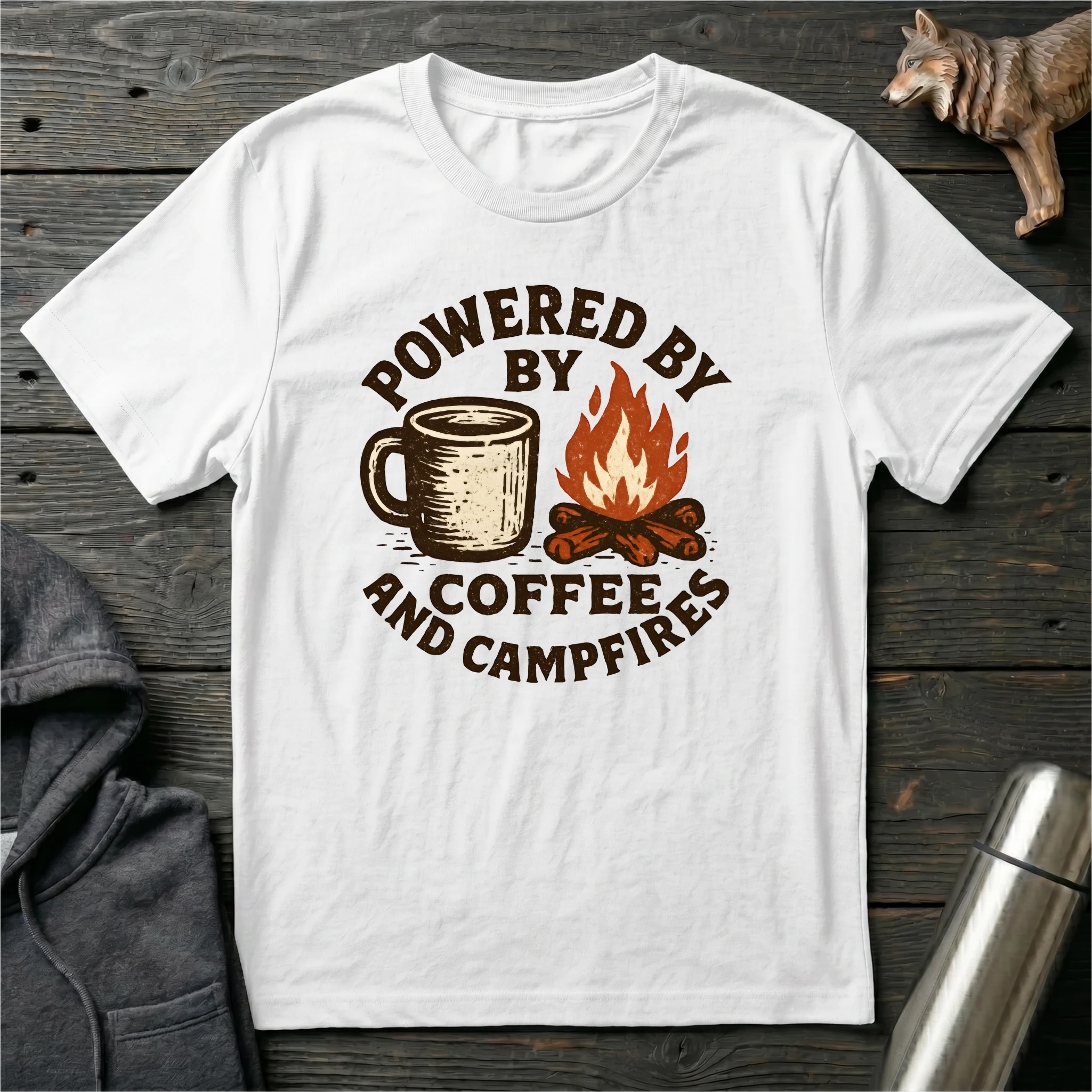 Coffee & Campfires Fuel T-Shirt