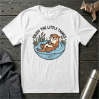 Enjoy the Little Things River Otter T-Shirt