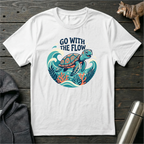 Go With the Flow Turtle T-Shirt