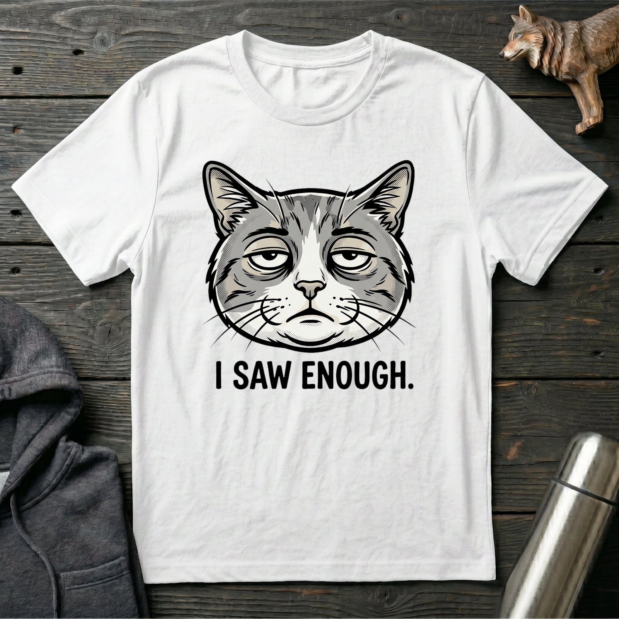 I Saw Enough Cat T-Shirt