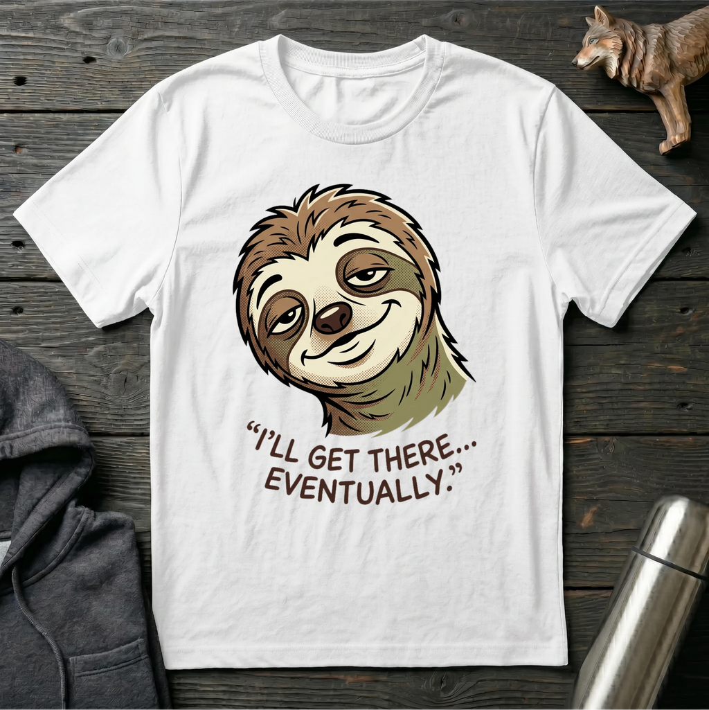 I’ll Get There… Eventually Sloth no.1 T-Shirt