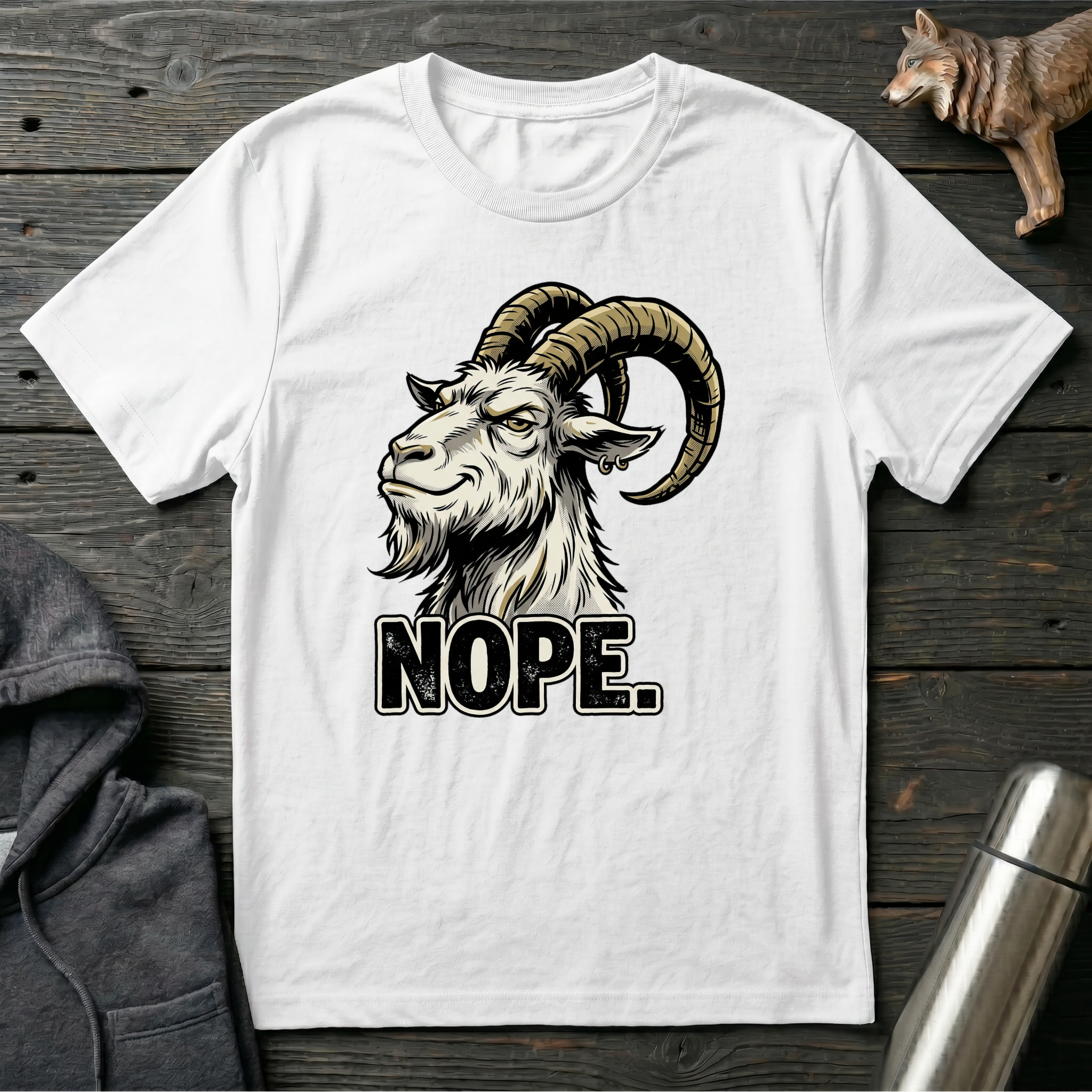 Nope Goat T-Shirt