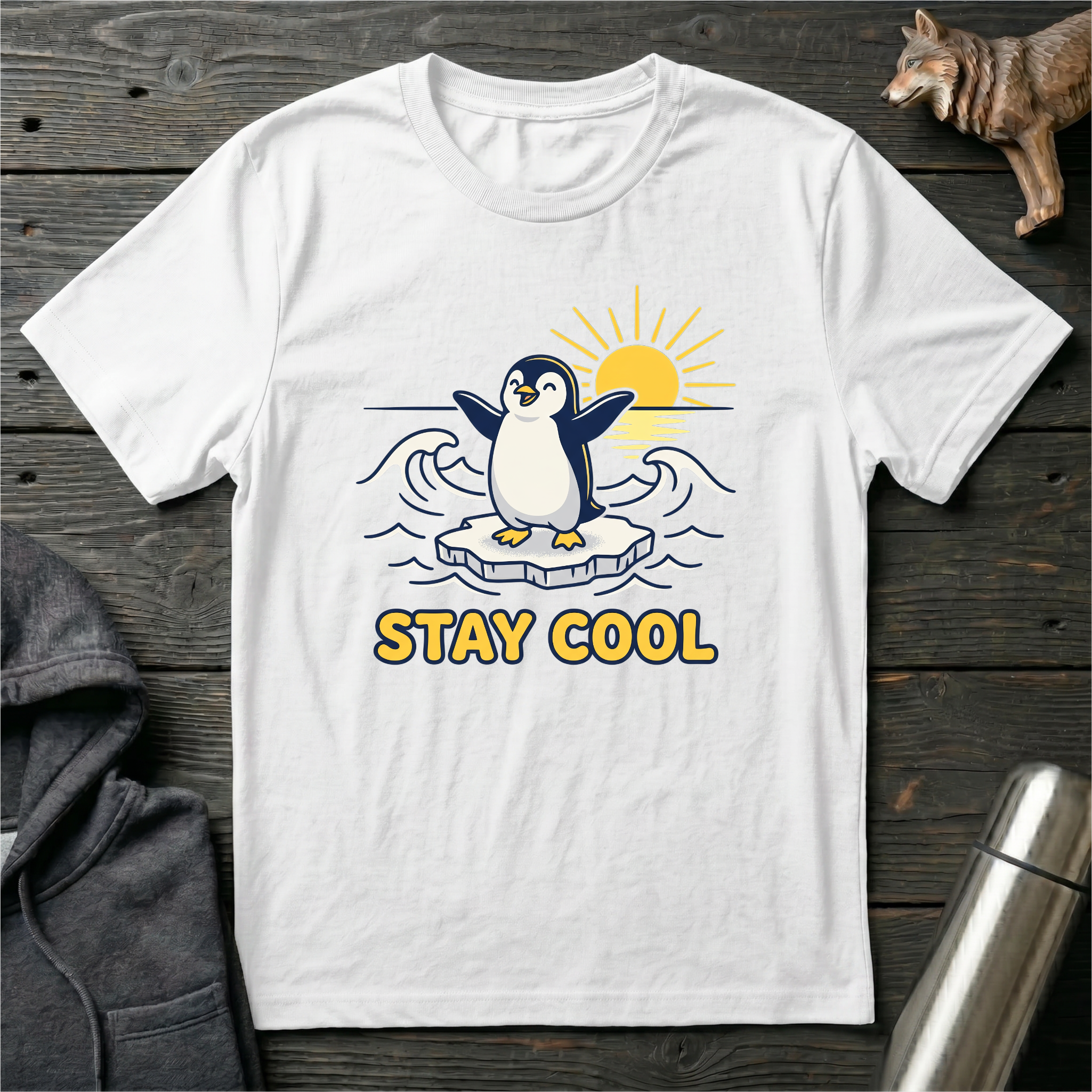 Stay Cool Penguin T-Shirt