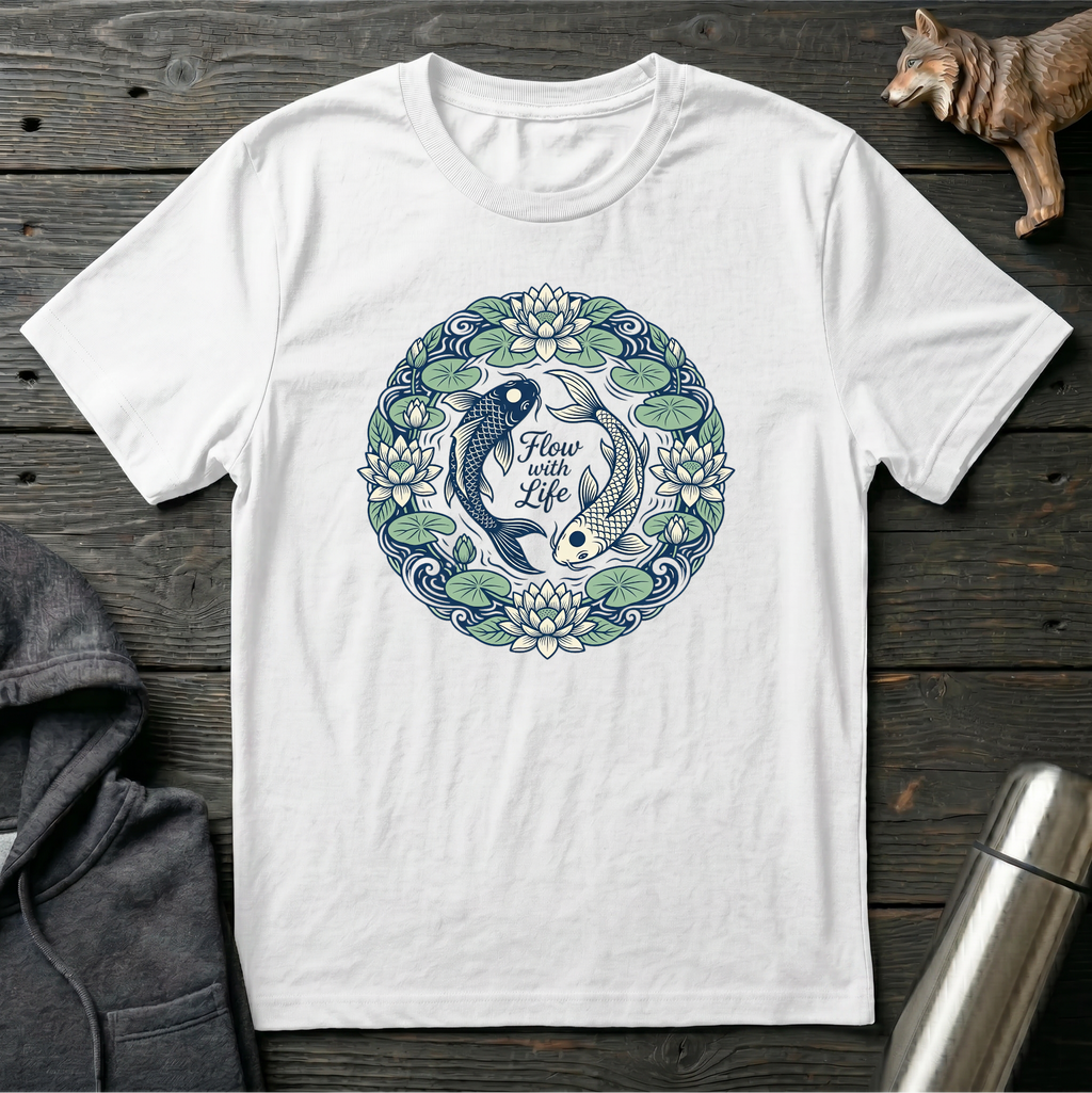 Flow With Life Fish T-Shirt
