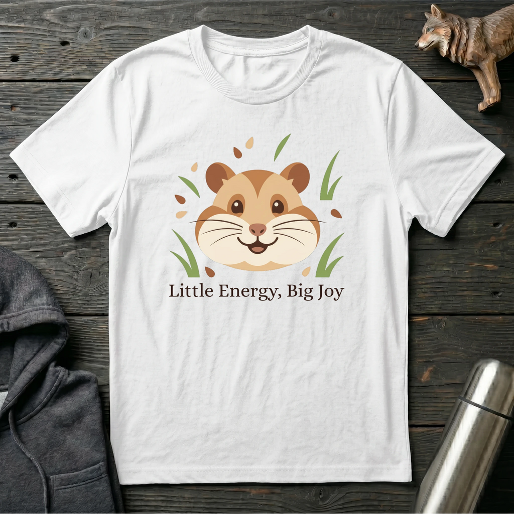 Little Energy, Big Joy Hamster T-Shirt