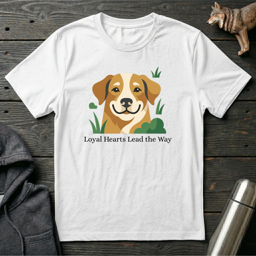Loyal Hearts Lead the Way Dog T-Shirt
