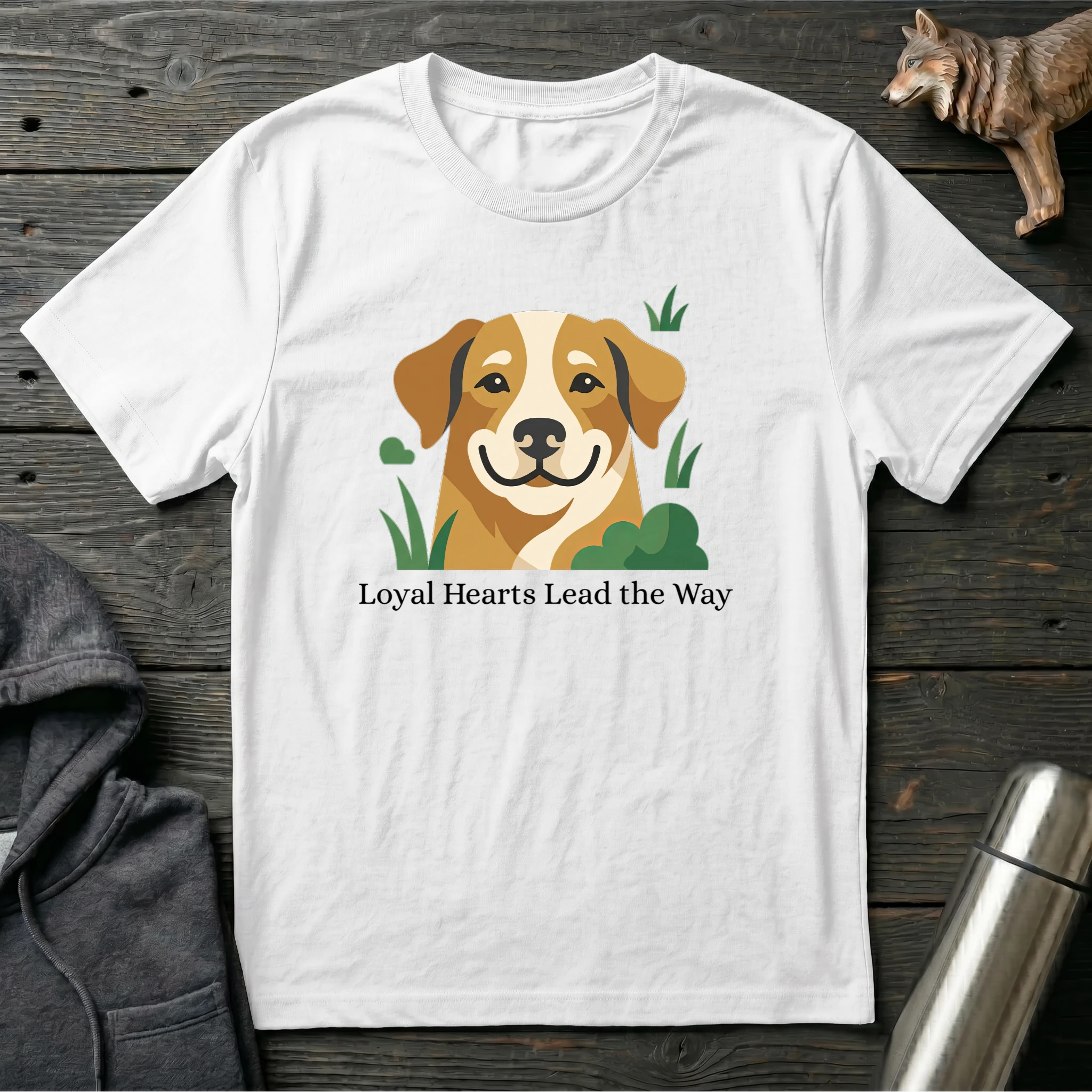 Loyal Hearts Lead the Way Dog T-Shirt