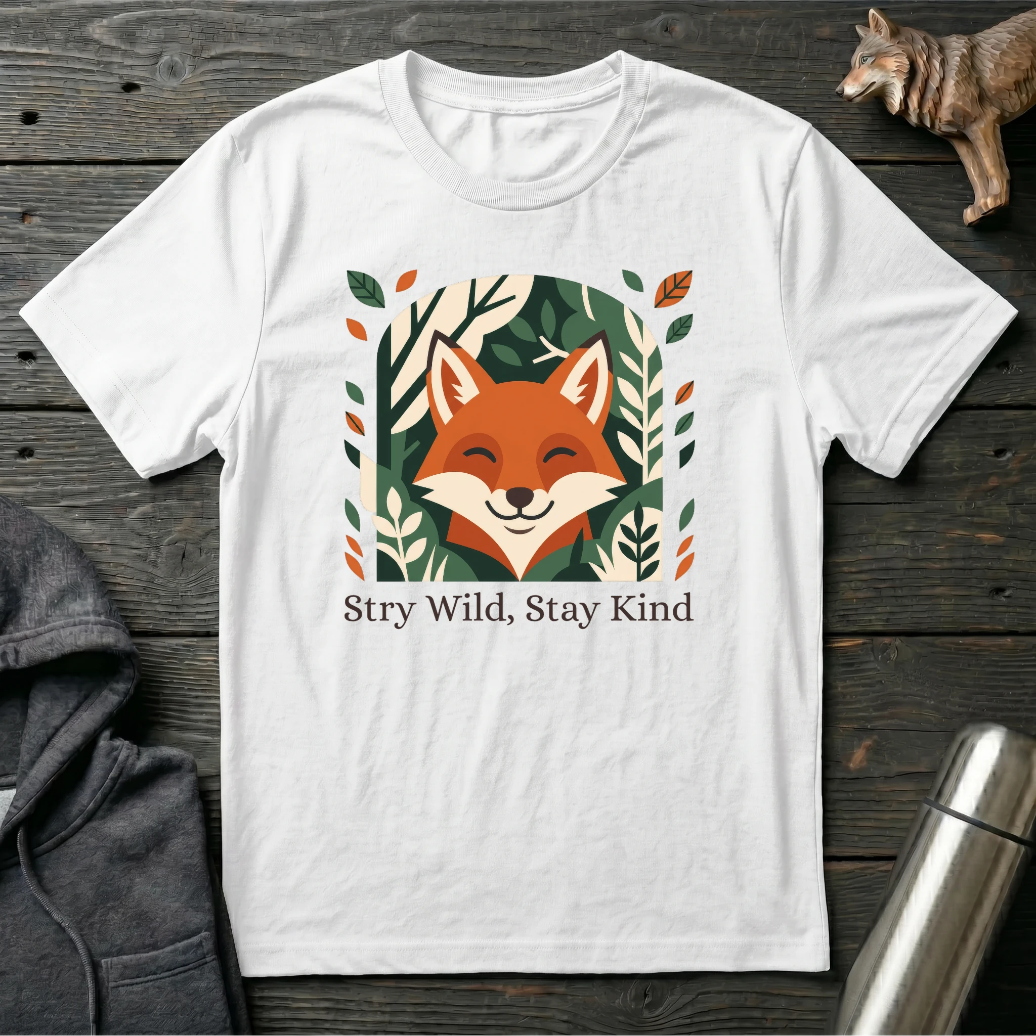 Stay Wild, Stay Kind Fox T-Shirt
