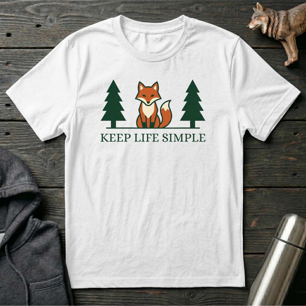 Keep Life Simple Fox T-Shirt